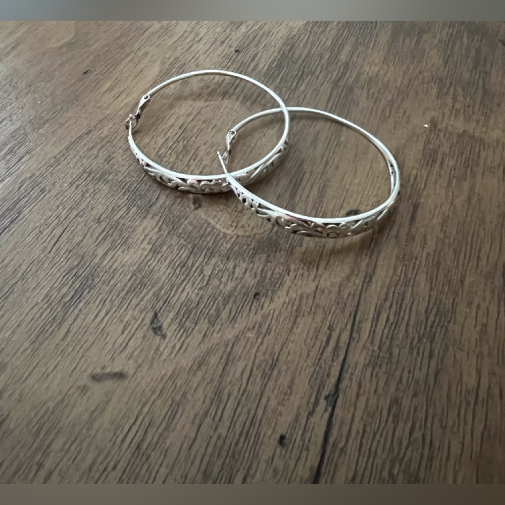 Brighton Filagree Hoop Earrings
